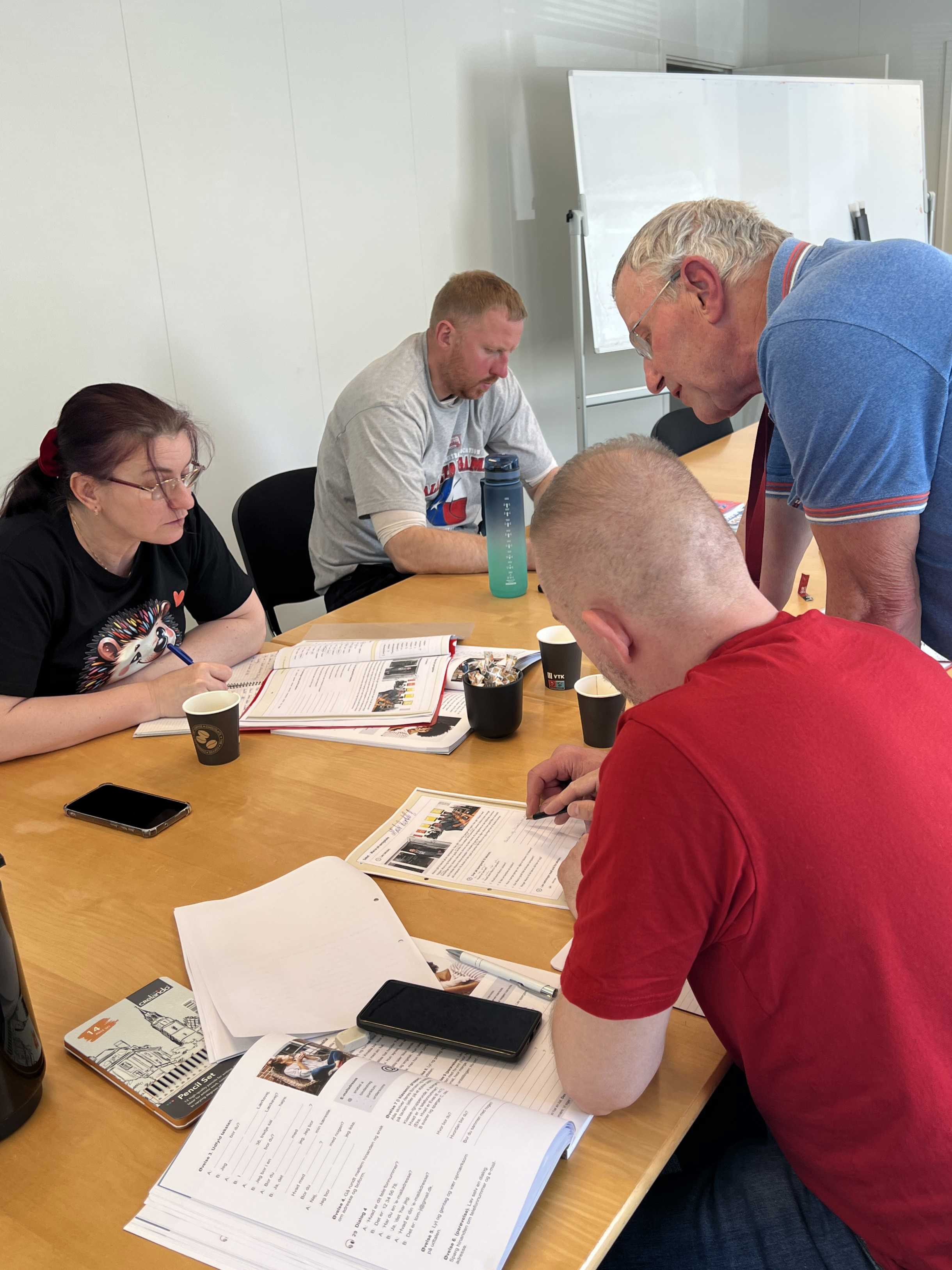 Undervisning på Welcon